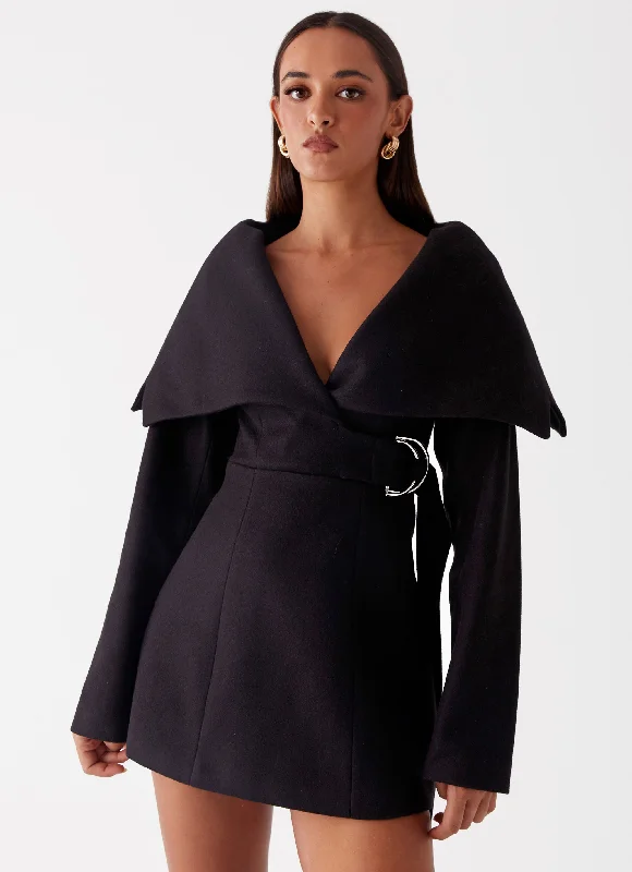 Year-End Sale Kaide Mini Dress - Black