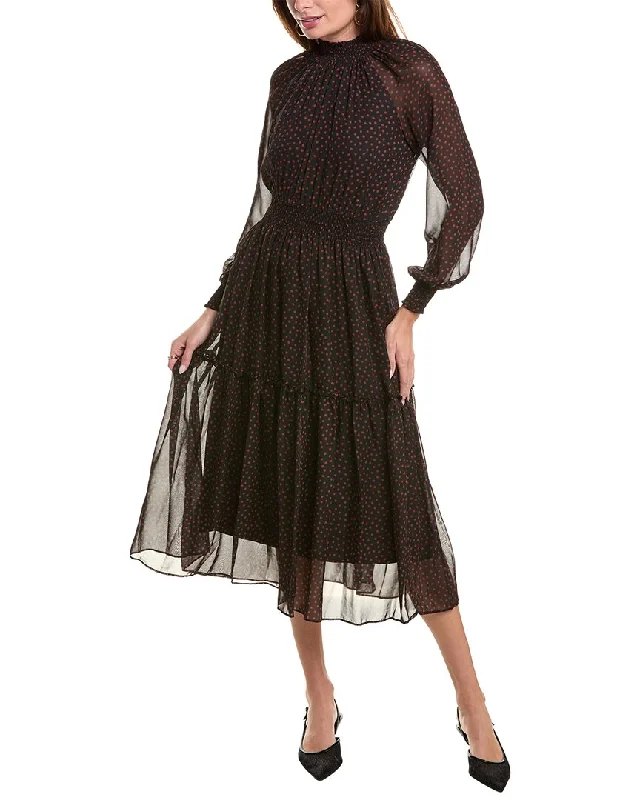 Price Drop Taylor Chiffon Midi Dress
