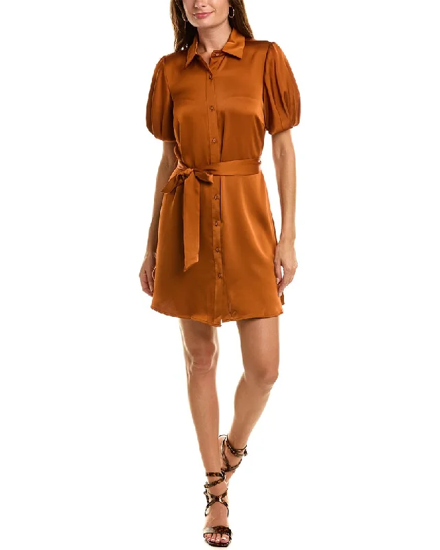 Price Reduction Sam Edelman Fluid Satin Shirtdress