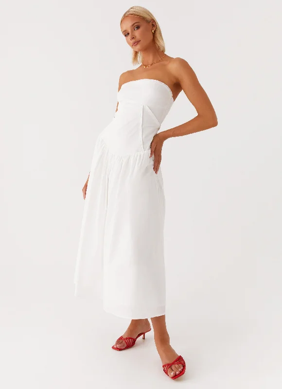Sale Event Larnie Midi Dress - White