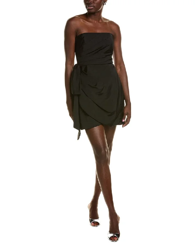 Must-Have Deals ML Monique Lhuillier Faille Mini Dress