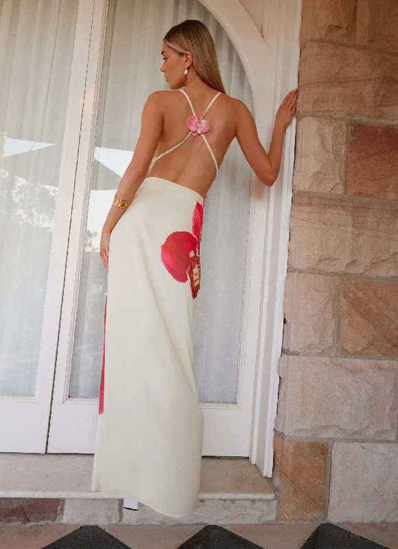 Amazing Deals Island Girl Maxi Dress - Yellow