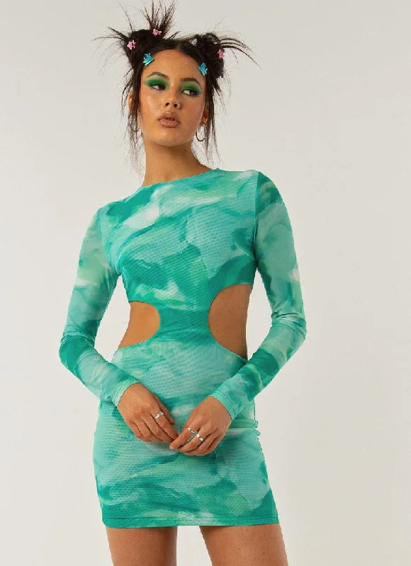 Special Savings Listen In Cut Out Mini Dress - Amazon