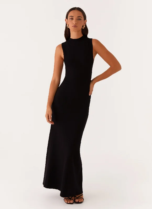 Value Deals Prove It Knit Maxi Dress - Black