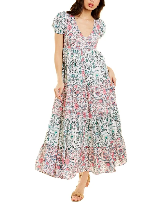 Bargain Prices Celina Moon Tiered Midi Dress