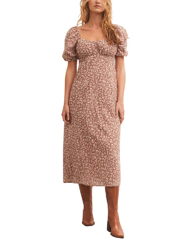 Markdown Madness Z SUPPLY Keira Floral Midi Dress