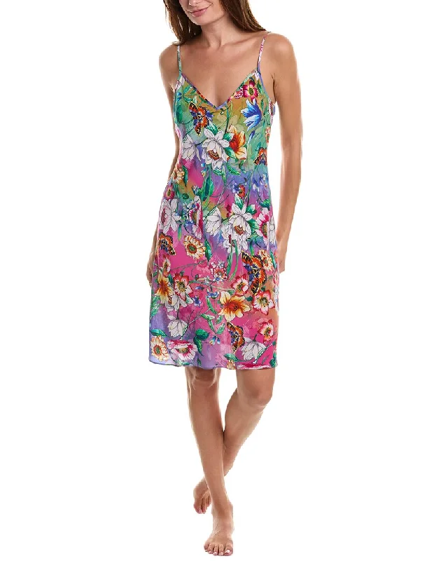 Bonus Savings Johnny Was Caitlyn Silk Slip Dress