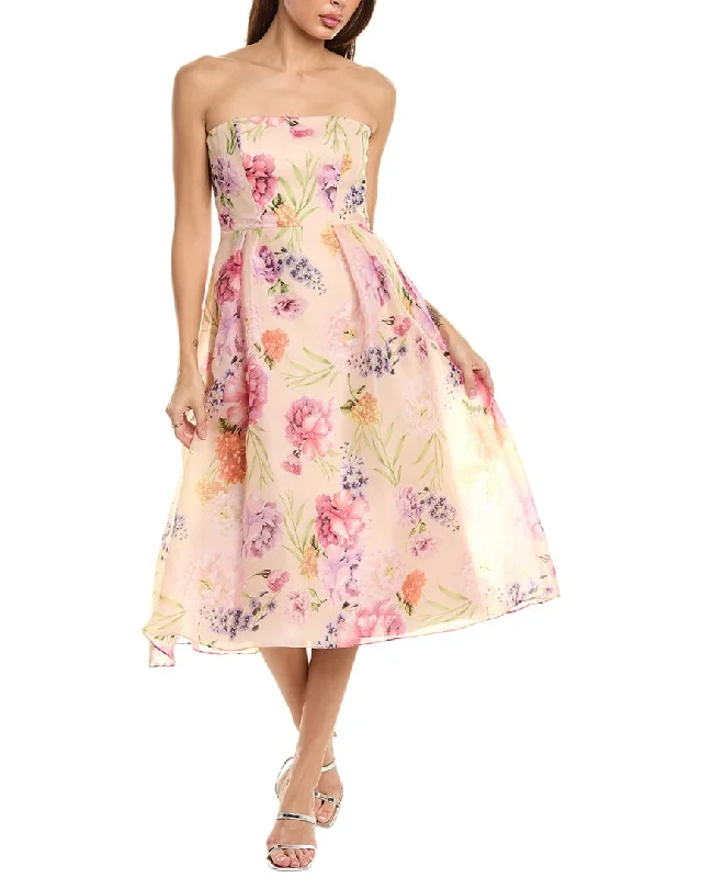 Unbeatable Prices Alfred Sung Strapless Midi Dress
