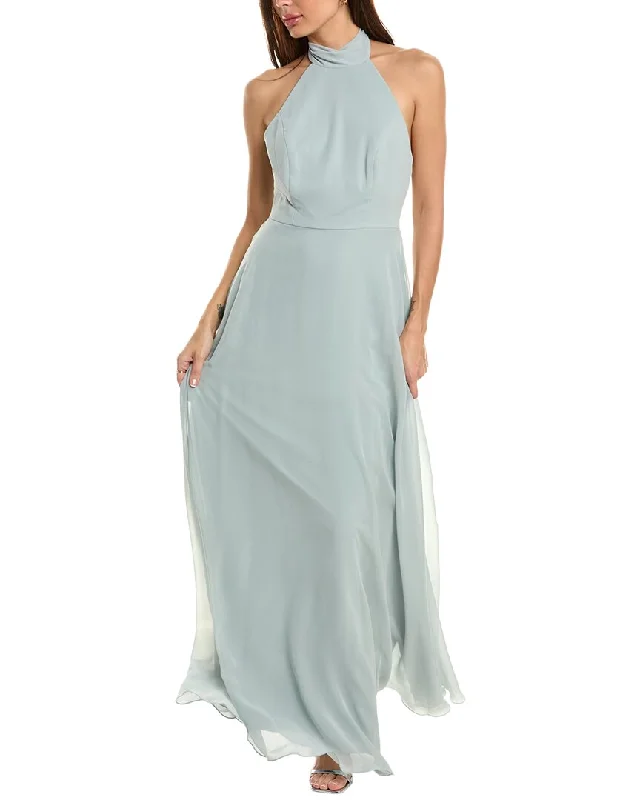 Now or Never After Six Halter Gown