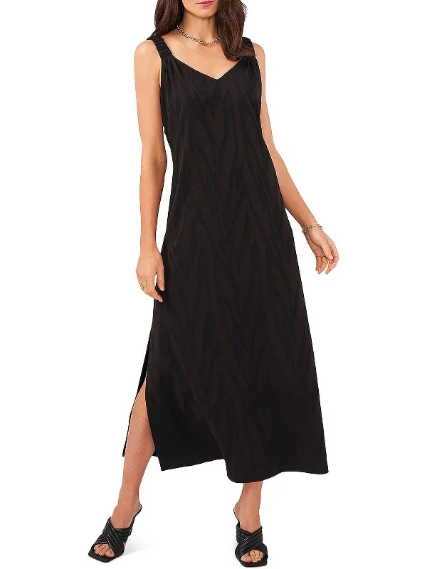 While Supplies Last Womens Sleeveless Long Maxi Dress