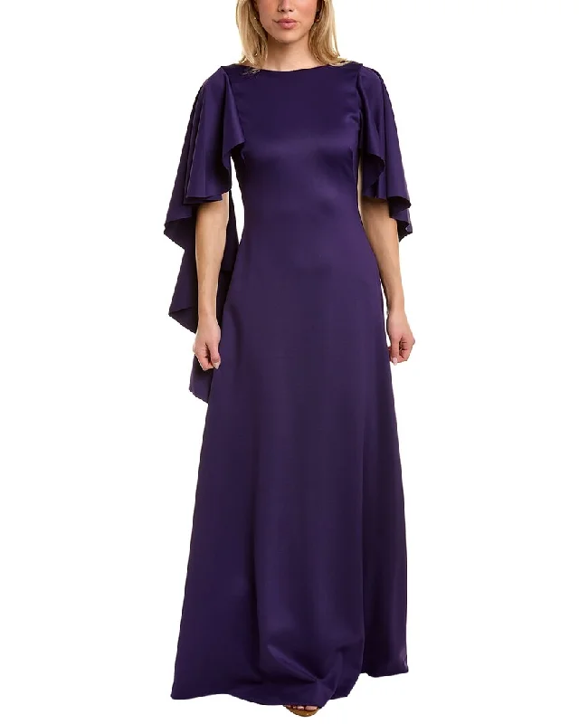 Savings Galore Black Halo Lotus Gown
