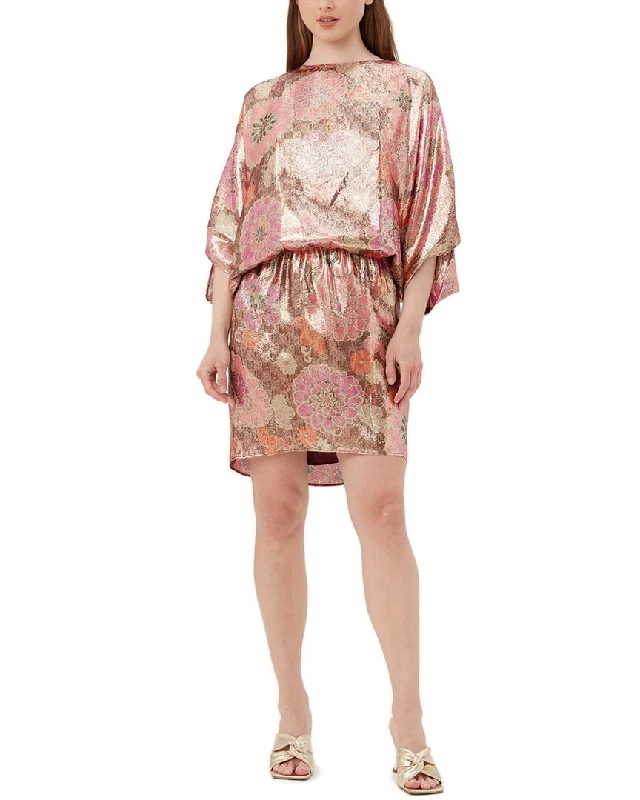 Amazing Deals Trina Turk Manhattan Silk-Blend Dress