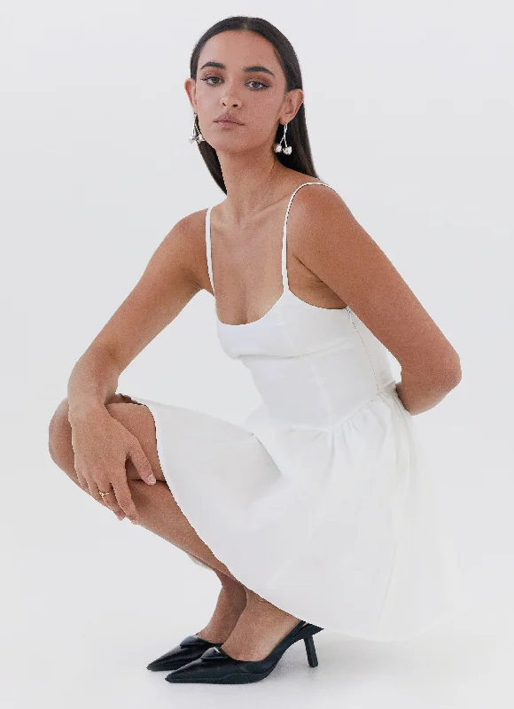 Discount Deals Tesoro Mio Mini Dress - White