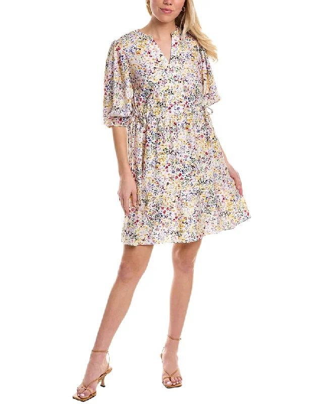 Low Prices Nanette Nanette Lepore Emilia Linen-Blend Dress