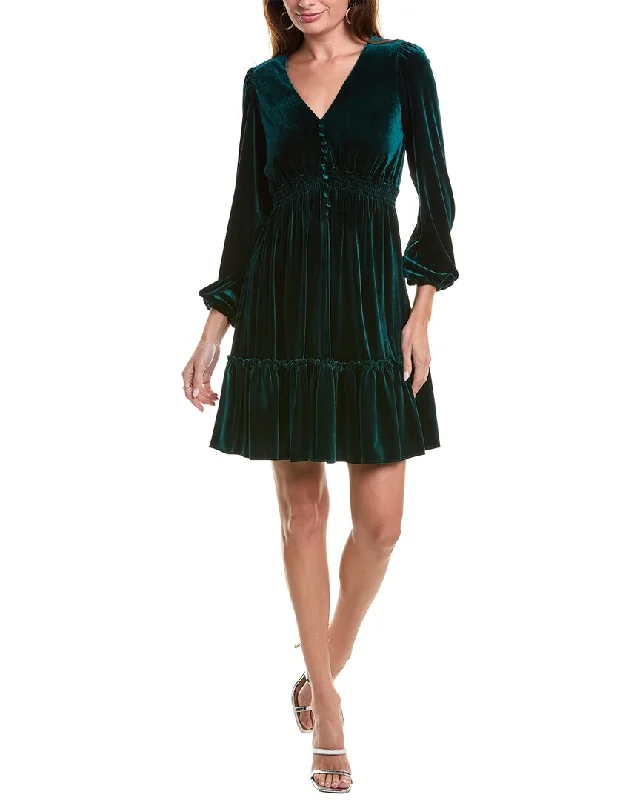 Great Bargains Taylor Velvet Mini Dress