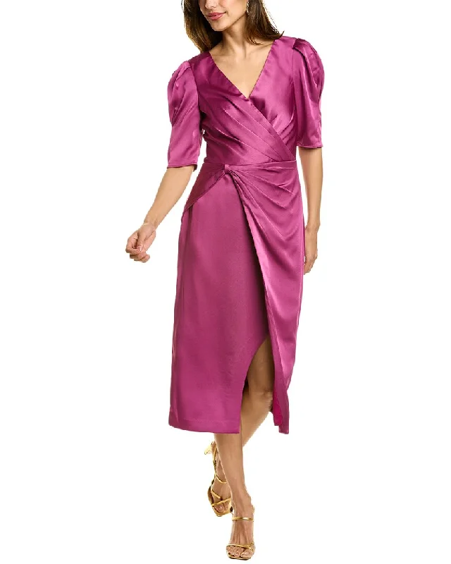 Final Clearance Theia Ina Cocktail Midi Dress