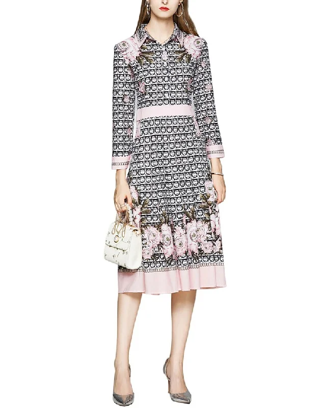 Massive Deals Dza Midi Dress