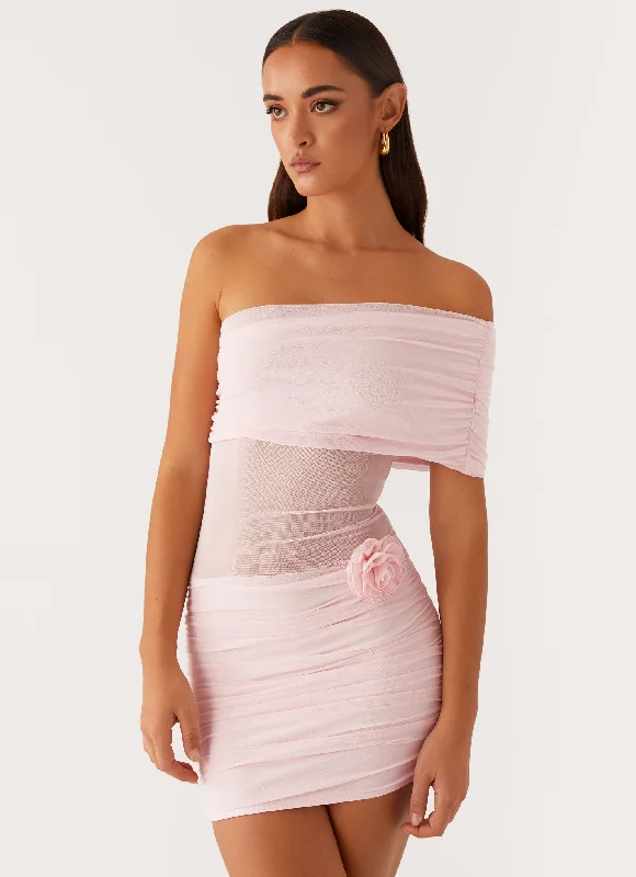 Extra Savings Teyana Mini Dress - Pink