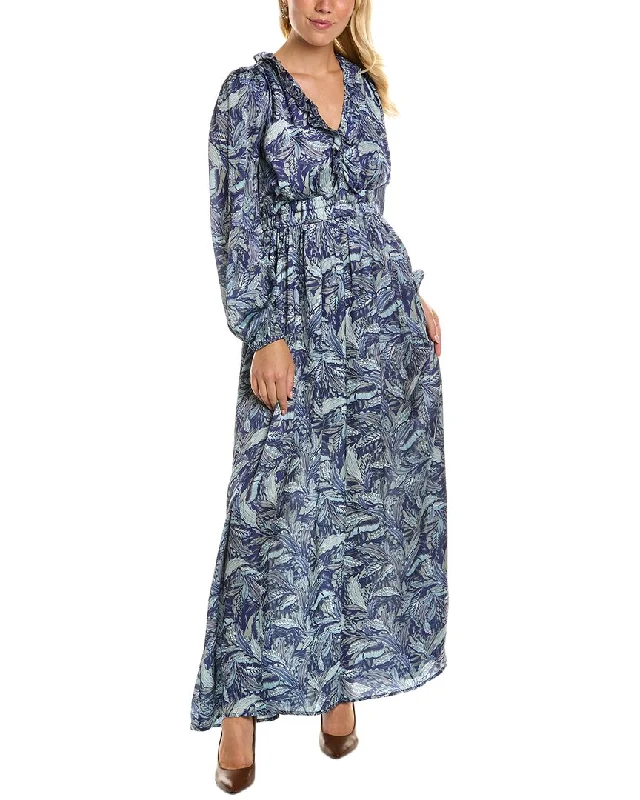 Lowest Price Mirabel Blouson Sleeve Maxi Dress