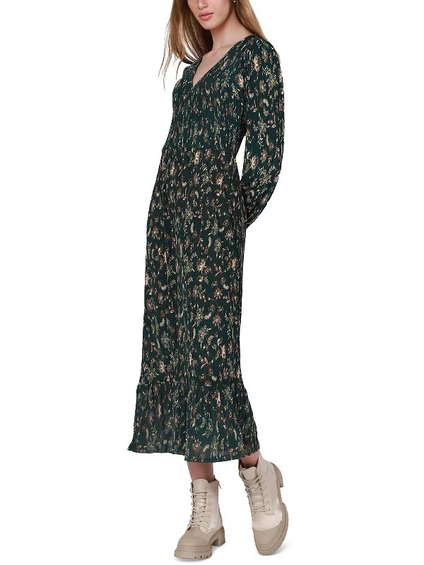 Huge Discounts Womens Smocked Long Maxi Dress