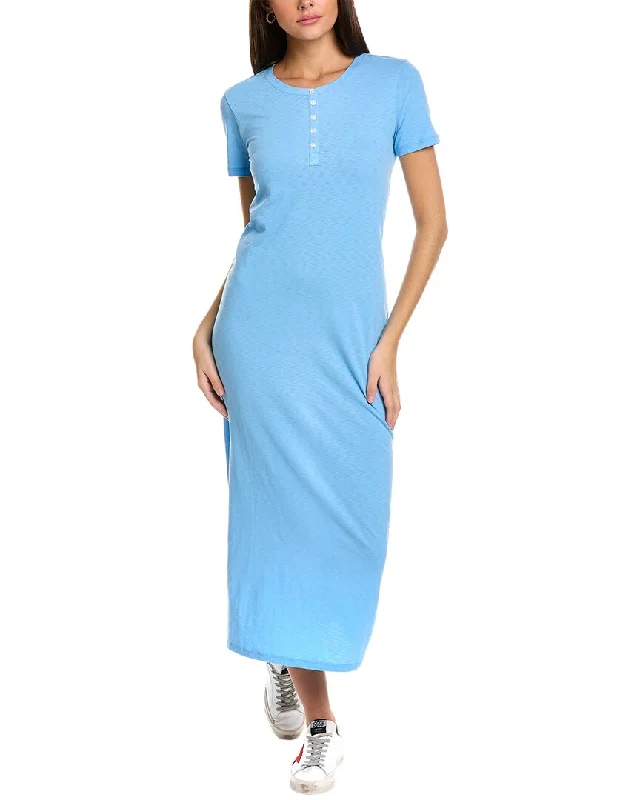 Discount Deals Theory Cherryal Neo Slub Maxi Dress