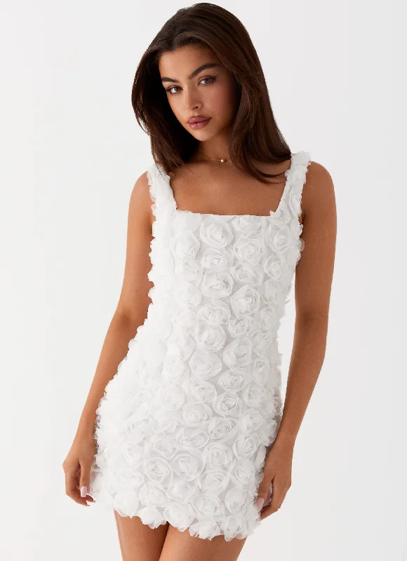 New Markdowns Valentina Mini Dress - White