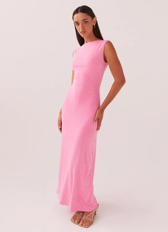 Limited Time Celina Maxi Dress - Pink