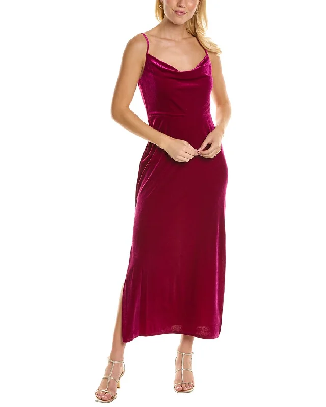 Exclusive Savings Taylor Stretch Velvet Maxi Dress