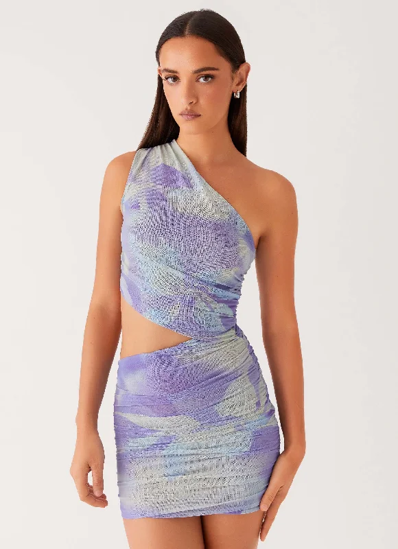 Discount Days Addie Mini Dress - Purple Rain