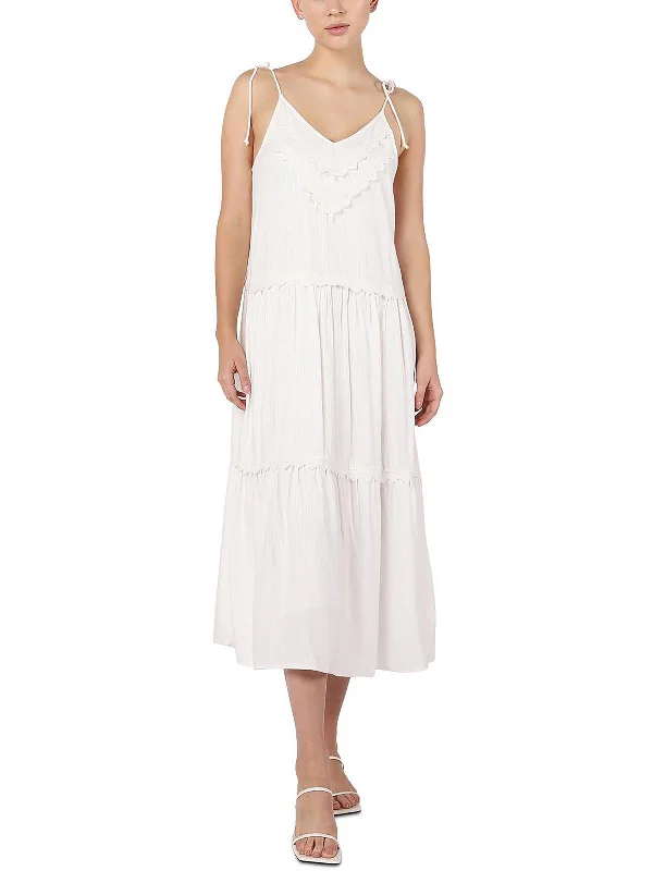 Limited Edition Womens Pinstripe Long Sundress