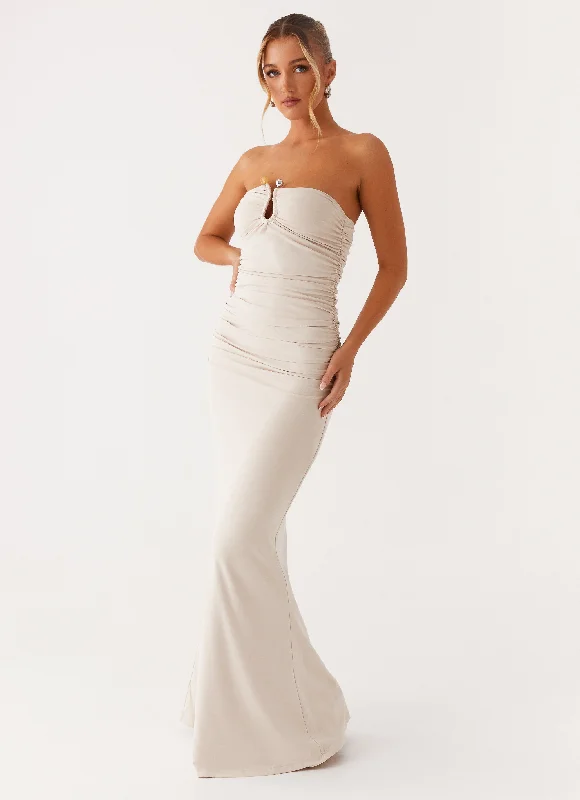 Exclusive Preview Rudy Maxi Dress - Ivory