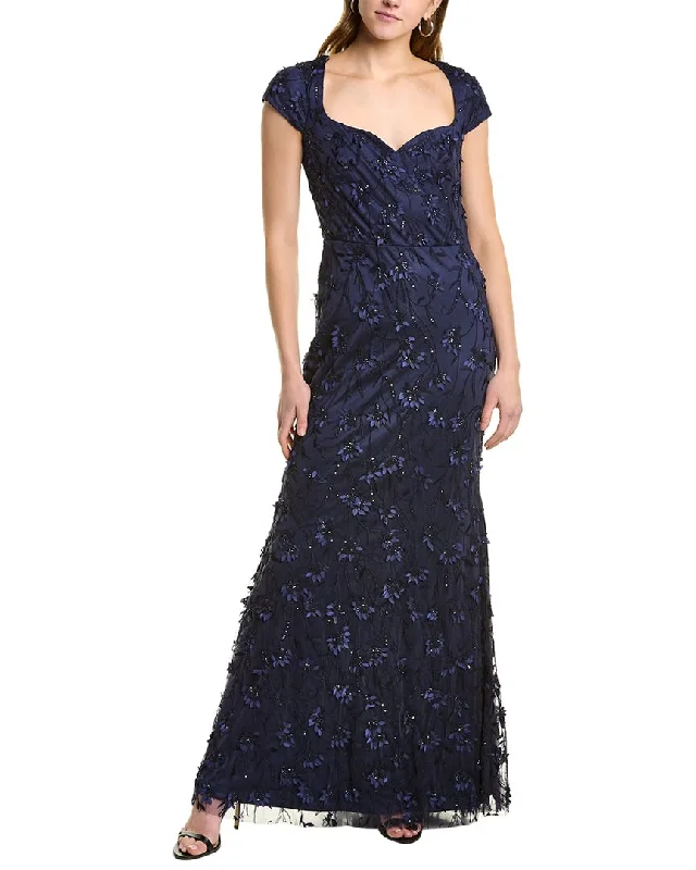 Exclusive Access Theia Beaded Gown