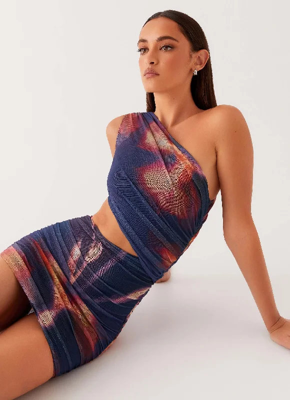 Savings Spectacular Addie Mini Dress - Midnight Bloom