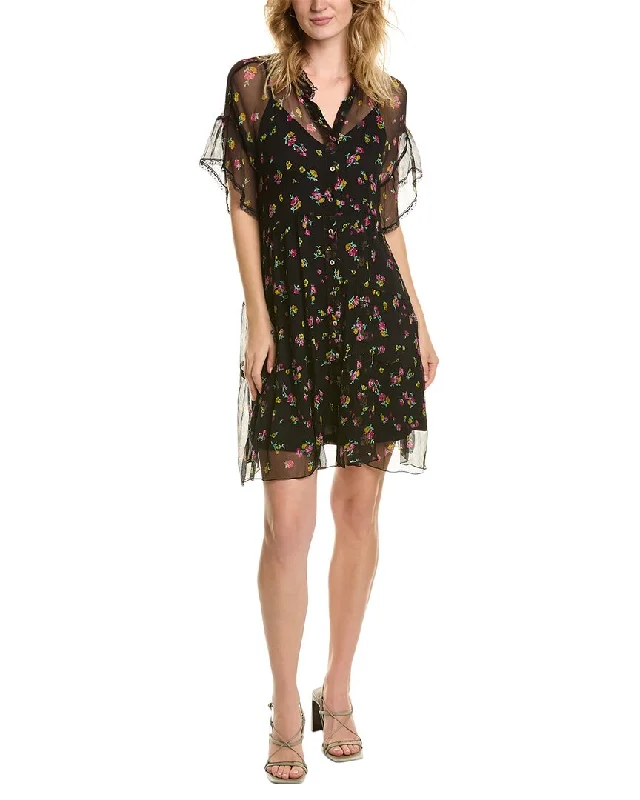 Price Blitz Johnny Was Natalia Silk Mini Dress
