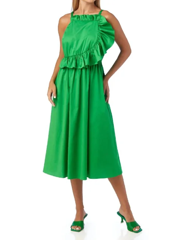 Amazing Deals Genevieve Dress In Bright Fern
