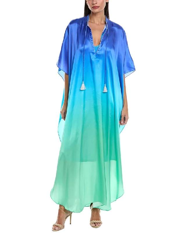 Limited Availability Johnny Was Hilda Silk Kaftan