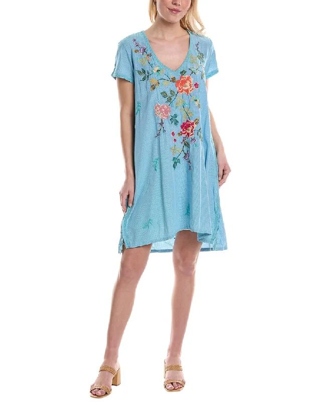 Johnny Was Adele Drape Tunic Dress