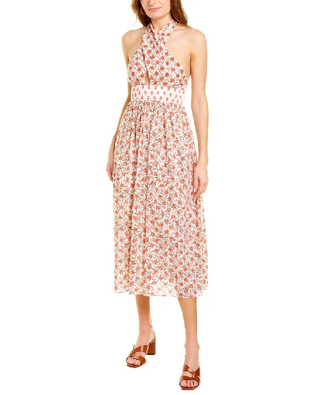 Deal Mania Ash & Eden Mira Halter Maxi Dress