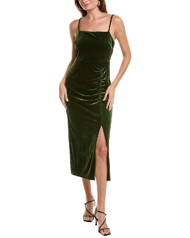 Big Savings Taylor Velvet Midi Dress