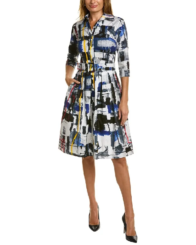 Buy More, Save More Samantha Sung Audrey 1 3/4-Sleeve Shirtdress