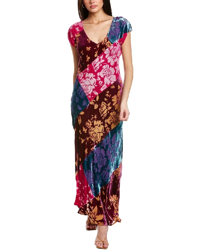 Special Savings Johnny Was Solstice Silk-Blend Maxi Dress