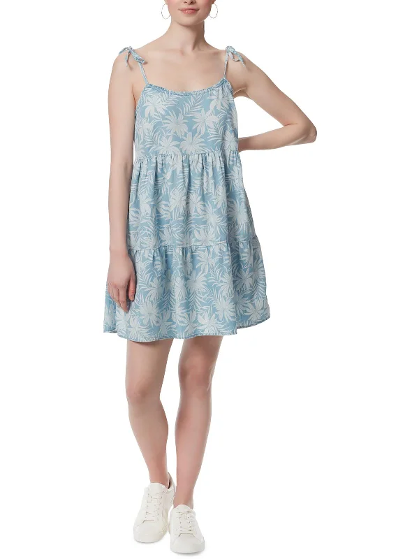 Early Access Womens Printed Short Mini Dress