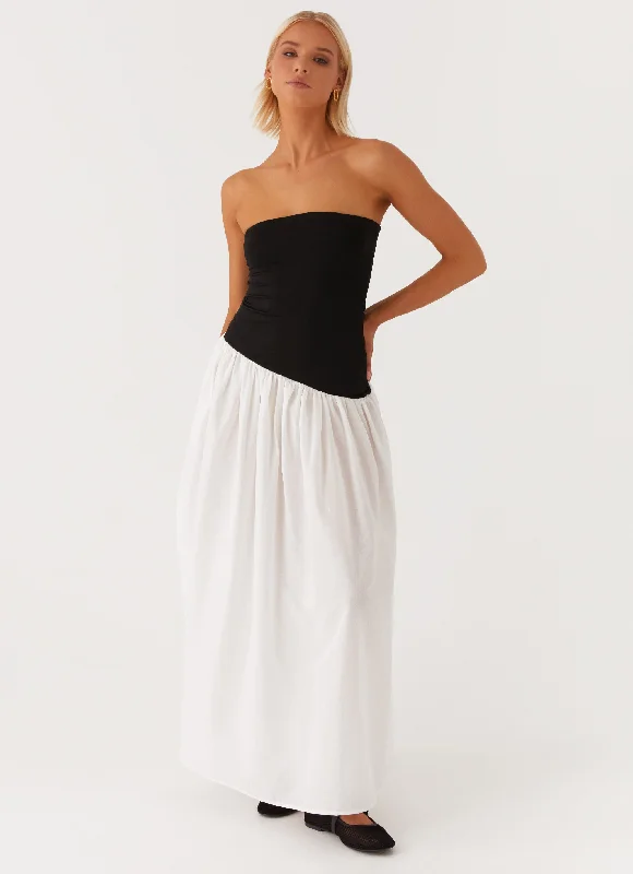Exclusive Online Offer Unstoppable Maxi Dress - Black Ivory