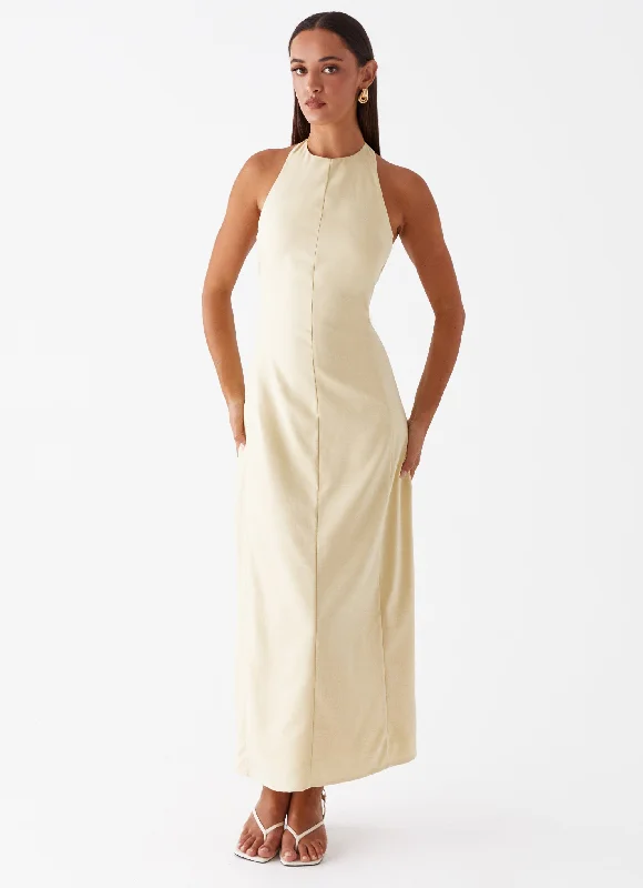 Stock Up and Save Anita Maxi Dress - Yellow