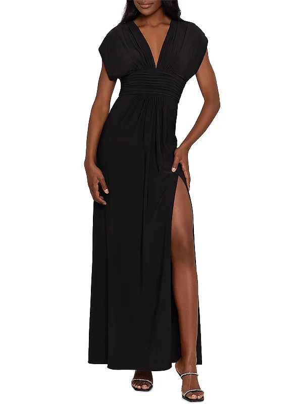 Friends and Family Sale Womens Leg Slit Long Maxi Dress