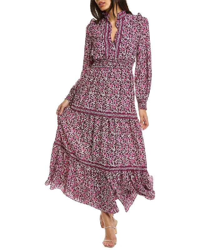 Super Sale Max Studio Tiered Maxi Dress