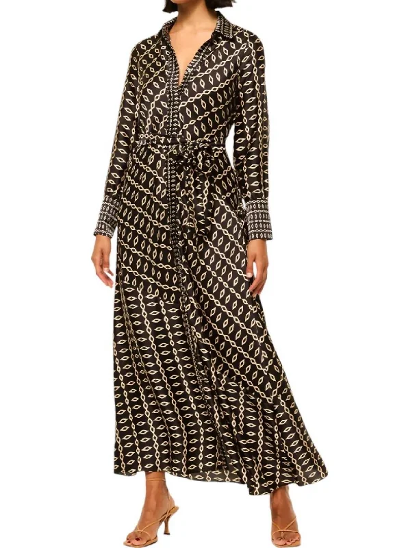 Sale Event Stevie Dress In Go West Geo Mix