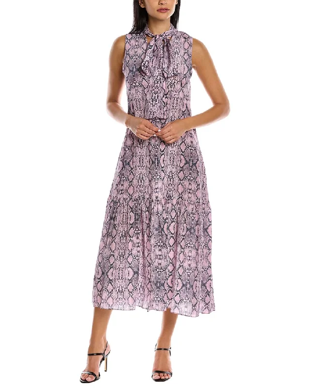 Reduced Prices Les Rêveries Scarf Silk Maxi Dress
