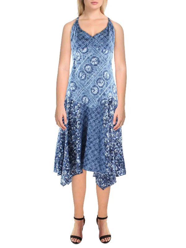 Quick Sale Womens Linen Midi Dress