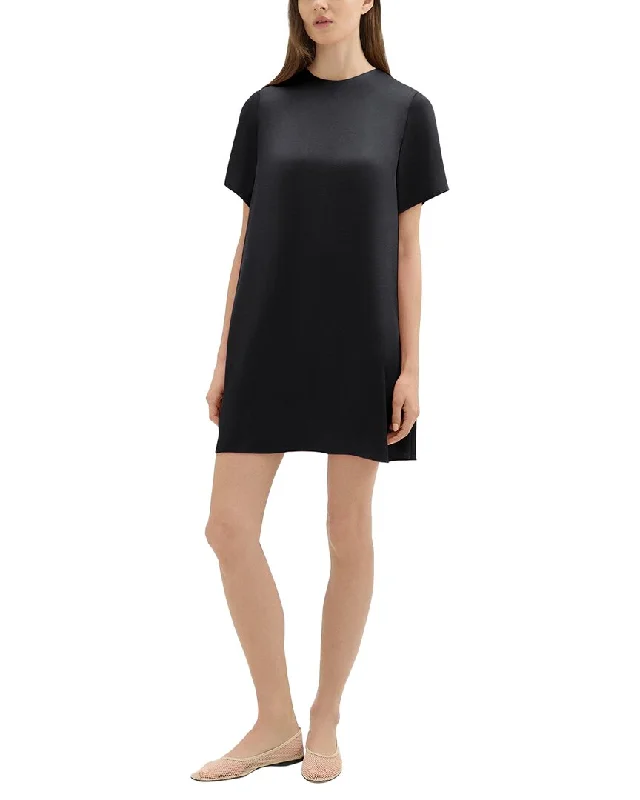 Crazy Deals Theory Satin T-Shirt Dress
